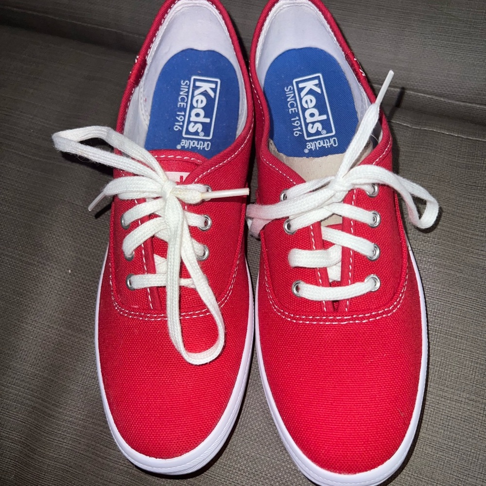 Brand New Red Keds Women Size 6